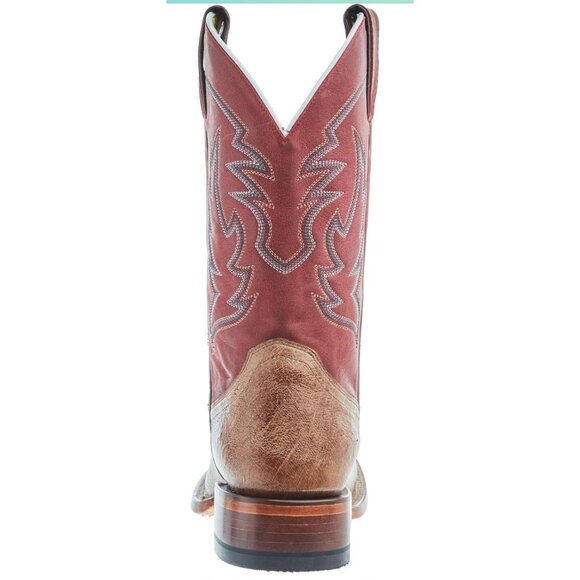 Justin Ostrich Cowboy Boots Men’s 10 D – JE811 Genuine Leather Western Exotic - Picture 4 of 10